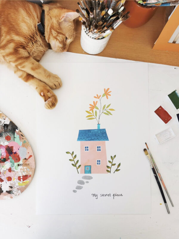 Ilustração "O meu lugar secreto" - Image 6