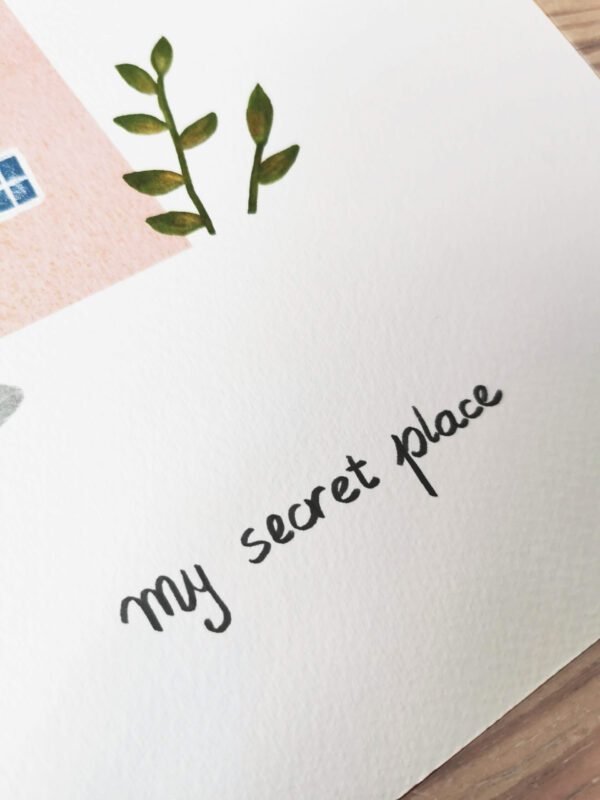 Ilustração "O meu lugar secreto" - Image 5