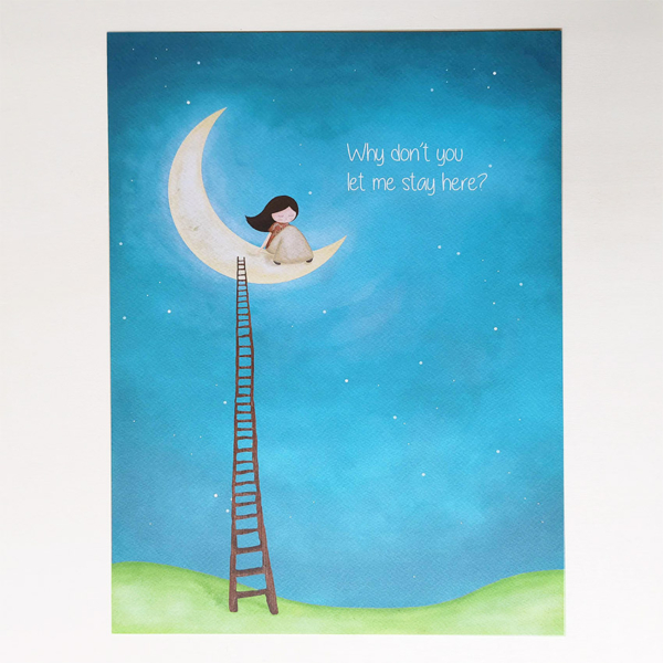 Ilustração "Lua" - Image 4