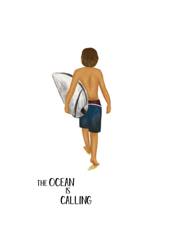 Ilustração "Surf" - Image 4