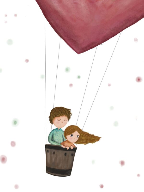 Ilustração "Viagem de Balão" - Image 4