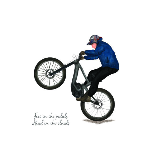 Ilustração "Bicicleta" - Image 2