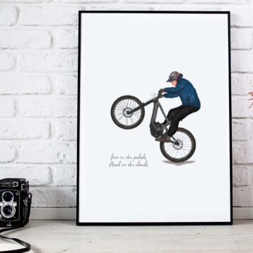 Ilustração "Bicicleta"