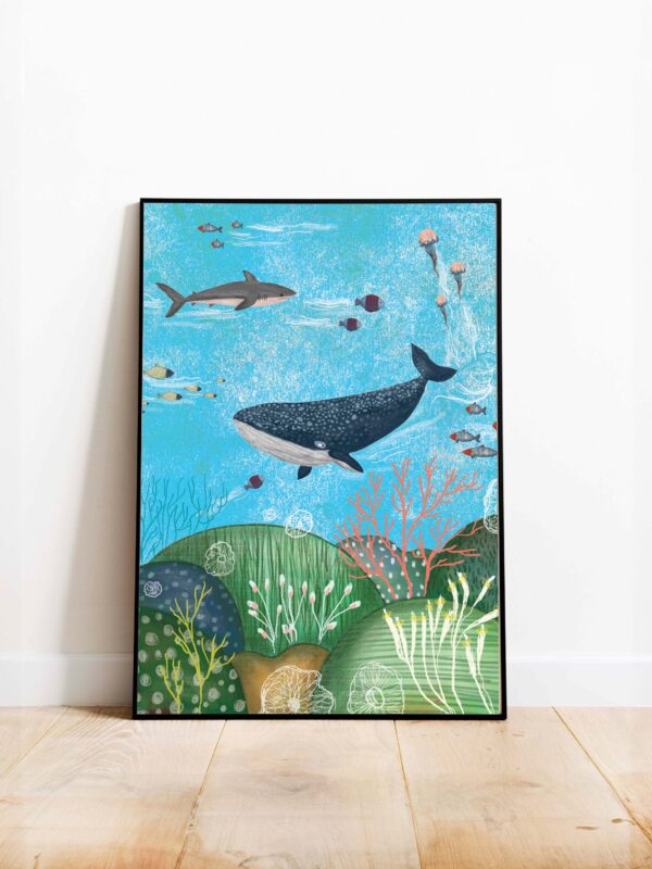 Ilustração "Fundo do Mar"