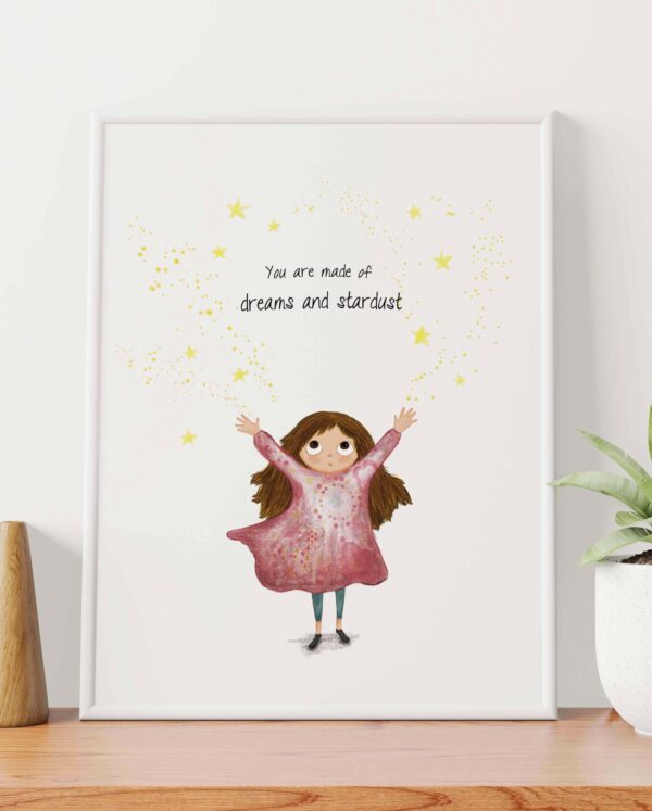 Ilustração "Sonhos e Pó de Estrelas"