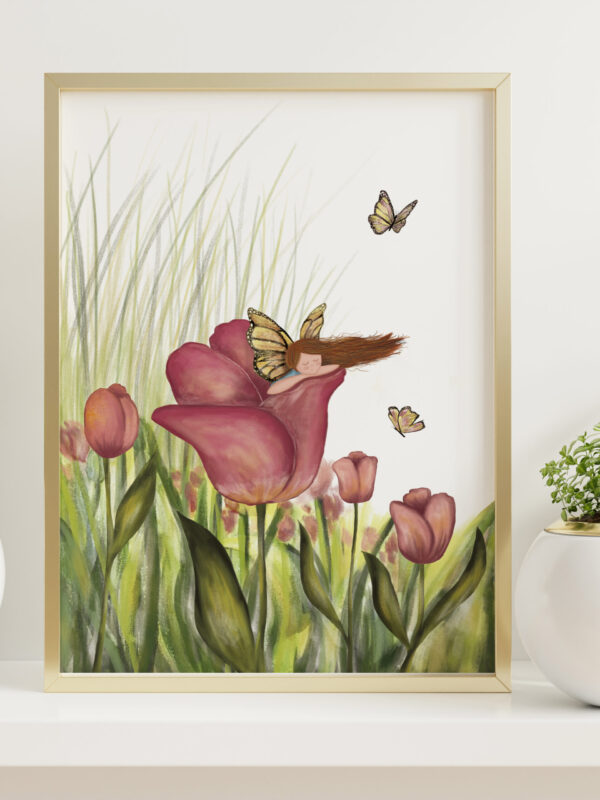 Ilustração "A fada das Tulipas" - Image 2