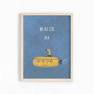 Ilustração "Submarino Amarelo"