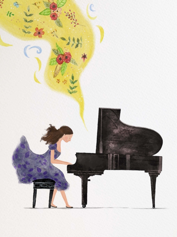 Ilustração "A Pianista" - Image 2