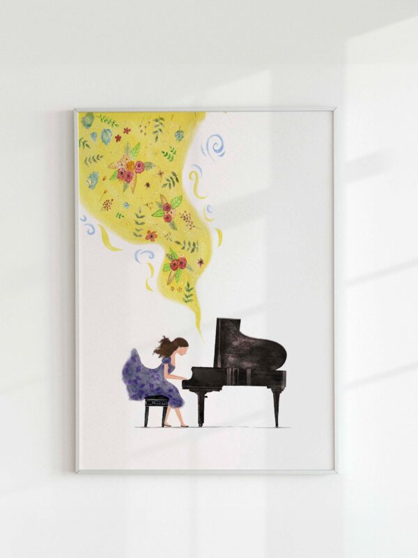 Ilustração "A Pianista"