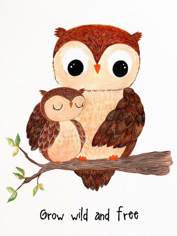 Ilustração "Corujas" - Image 2