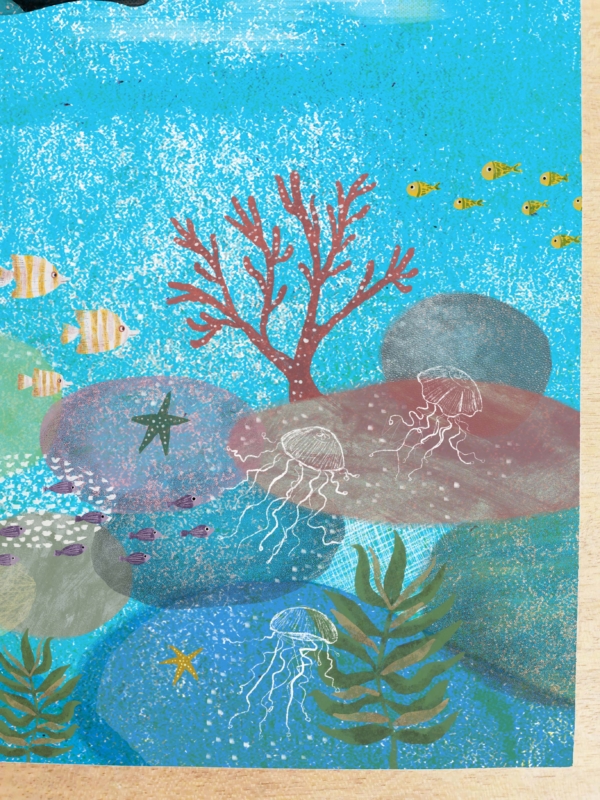 Ilustração "A Nadadora" - Image 5